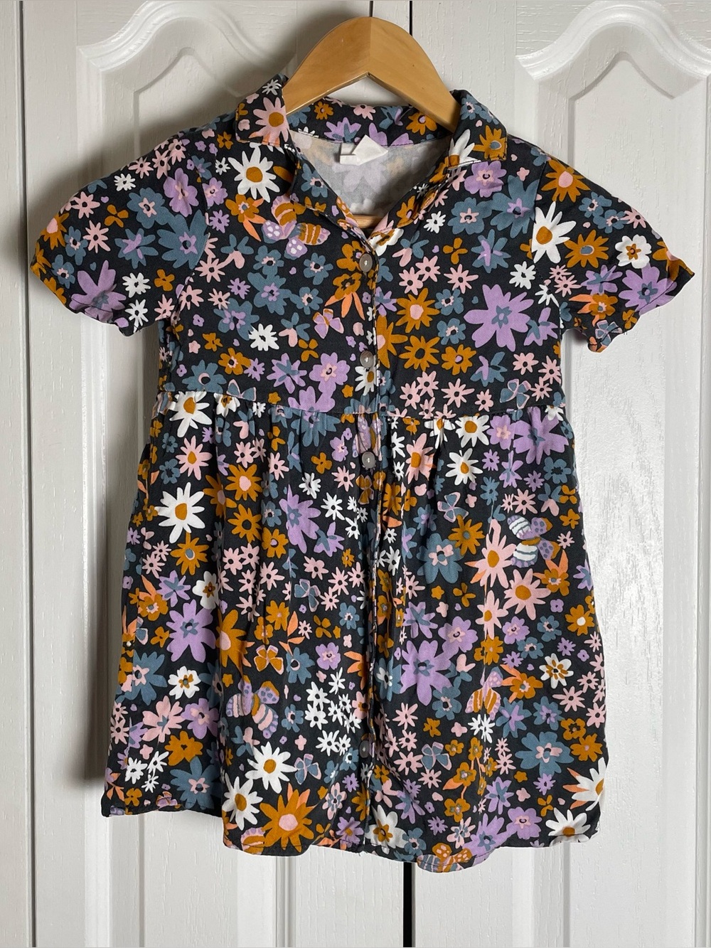 Cotton On Kids Floral Dress Girls 5T Sundress Play Casual